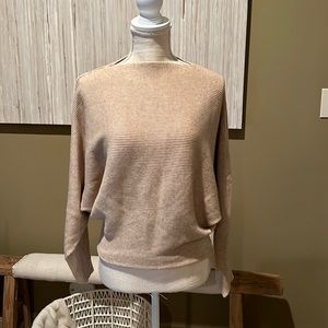 Camel Ribbed Sweater
